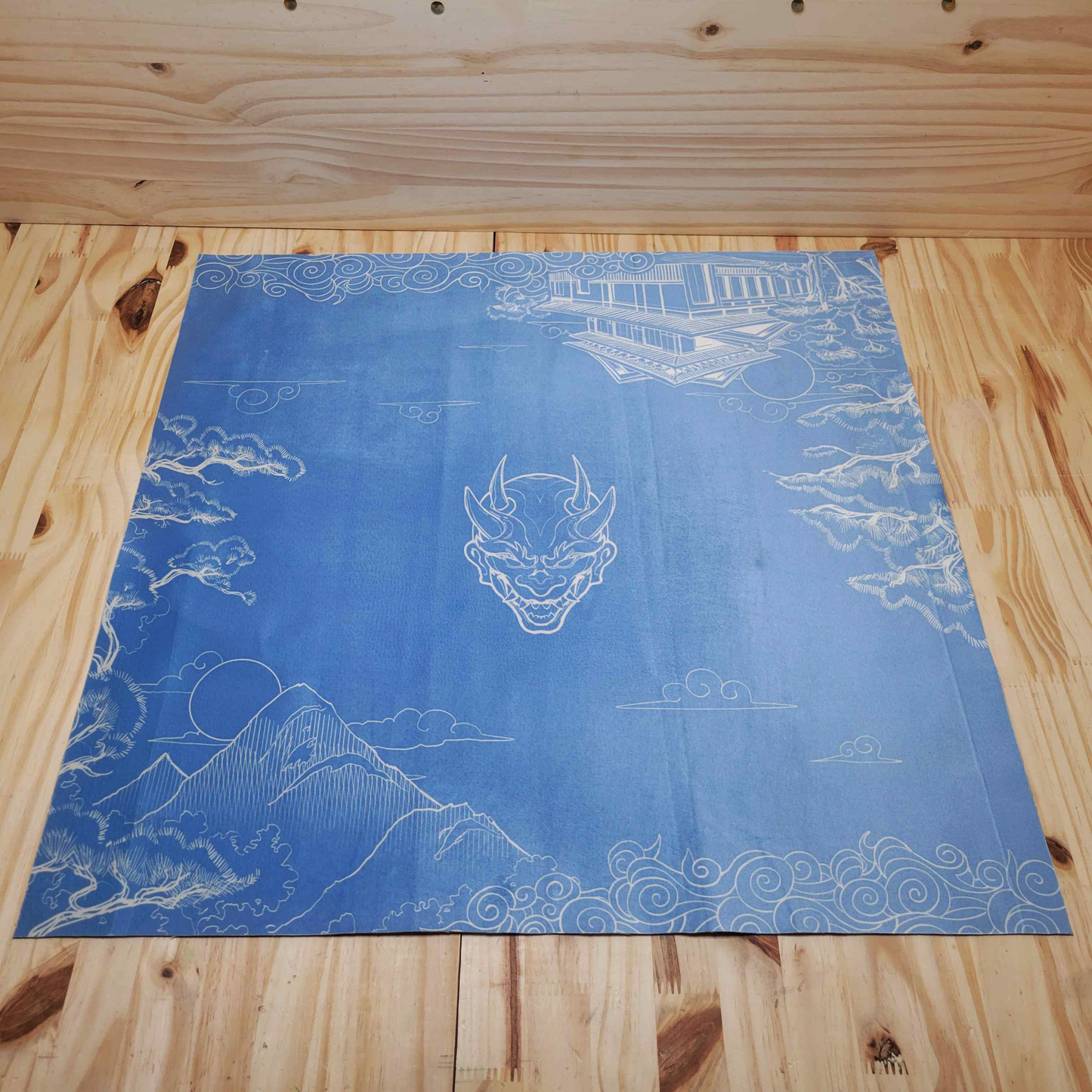 Cloth Mat two player - Oni Demon