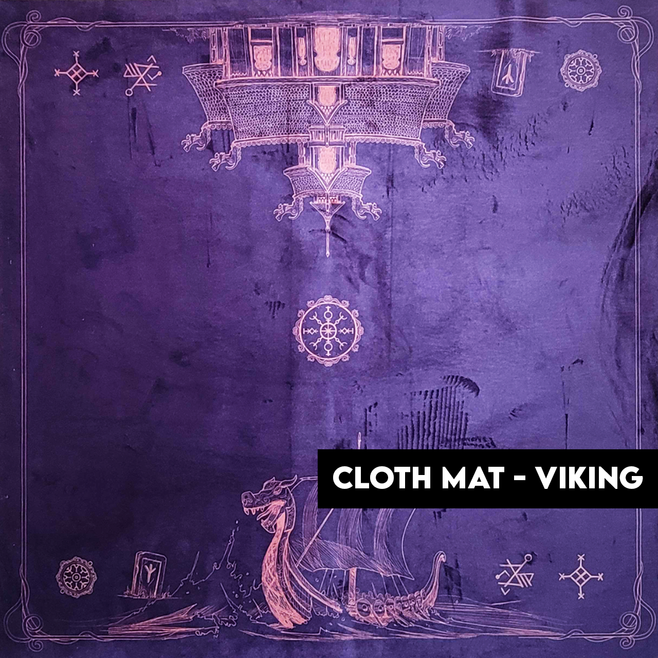 Cloth Mat two player - Viking