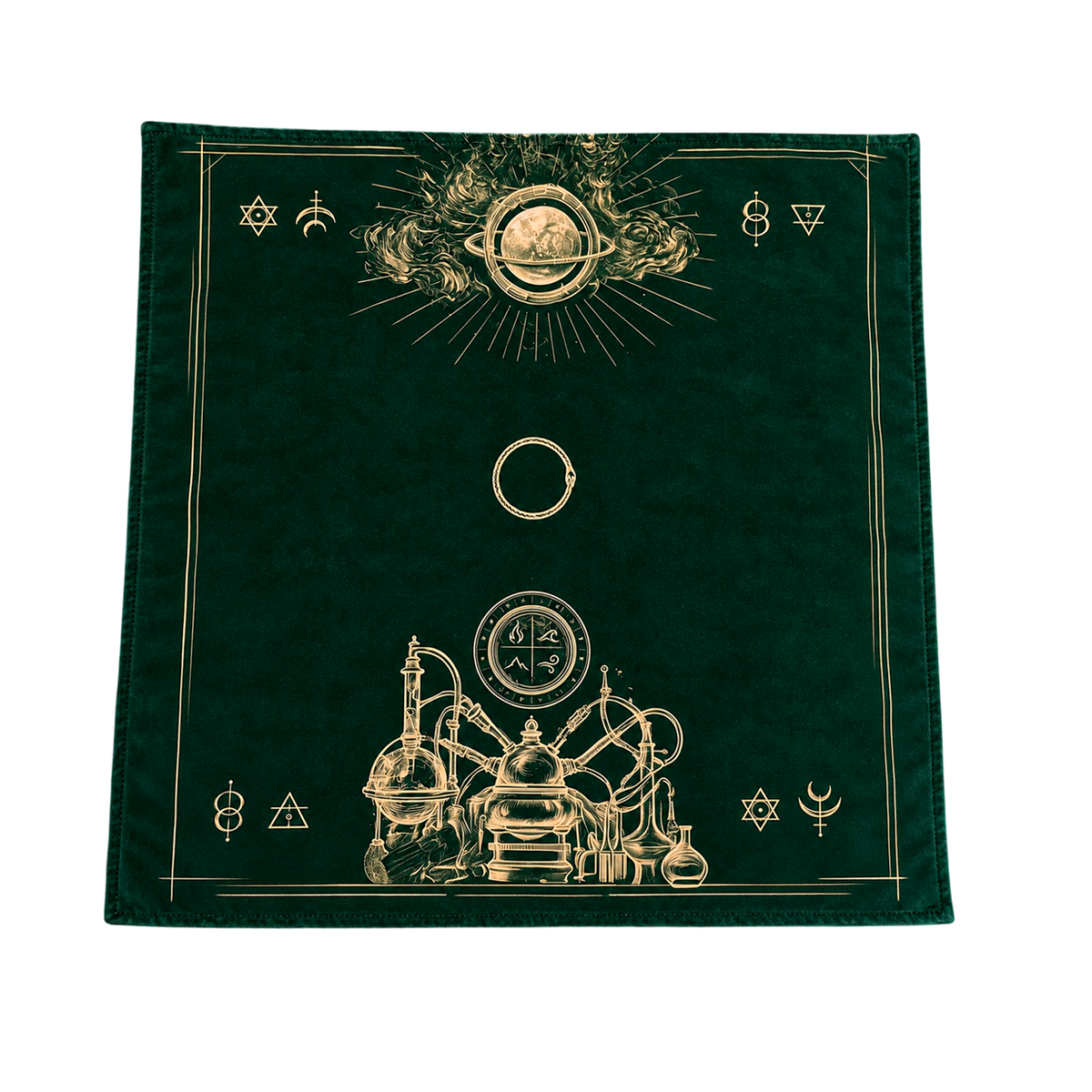 Astral Alchemy -  Cloth Playmat - Double-Sided Velvet 60x60 cm