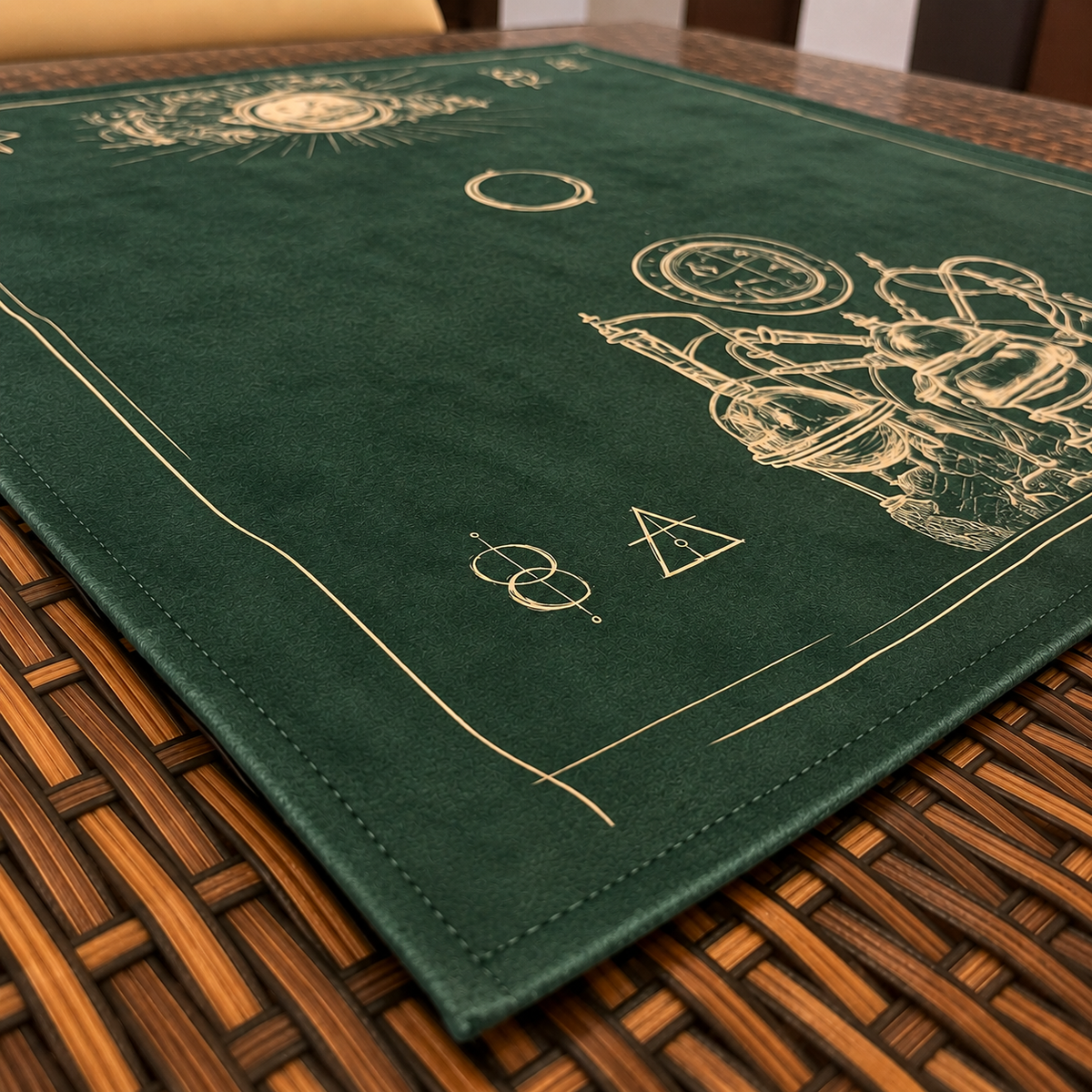 Astral Alchemy -  Cloth Playmat - Double-Sided Velvet 60x60 cm