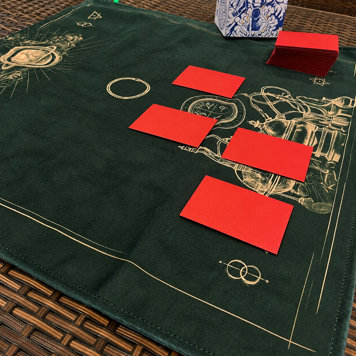 Astral Alchemy -  Cloth Playmat - Double-Sided Velvet 60x60 cm