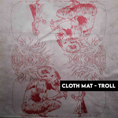 Cloth Mat two player - Troll