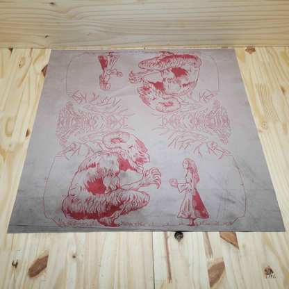 Cloth Mat two player - Troll