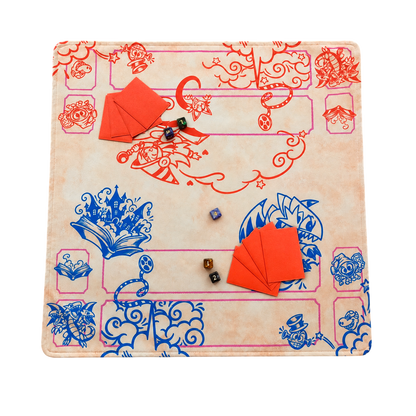 Cartoon Arena -  Cloth Playmat - Double-Sided Velvet 60x60 cm
