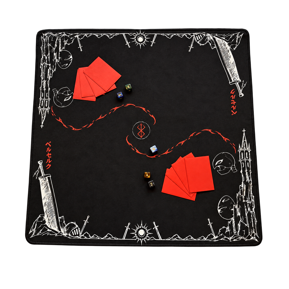 Berserk -  Cloth Playmat - Double-Sided Velvet 60x60 cm