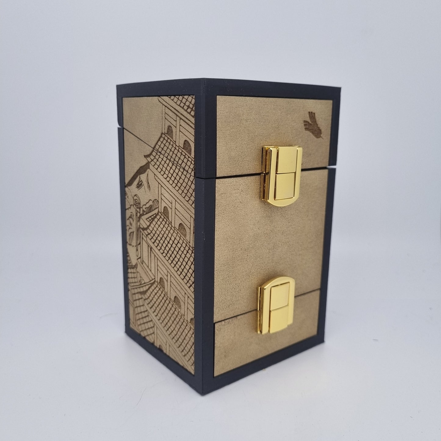 Deck-Box - Gold & Silver