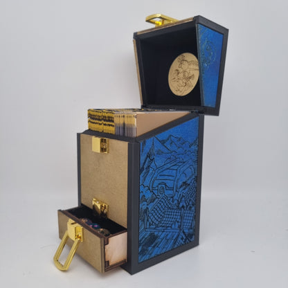 Deck-Box - Gold & Silver