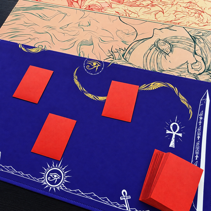 Egypt -  Cloth Playmat - Double-Sided Velvet 60x60 cm