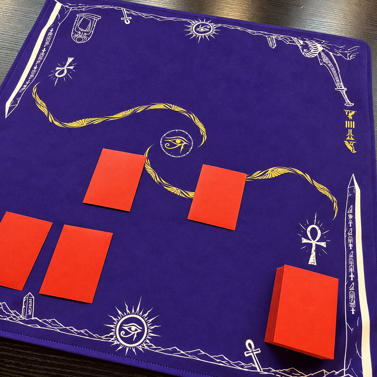 Egypt -  Cloth Playmat - Double-Sided Velvet 60x60 cm