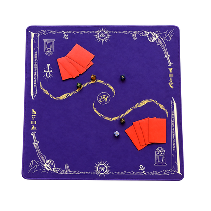Egypt -  Cloth Playmat - Double-Sided Velvet 60x60 cm