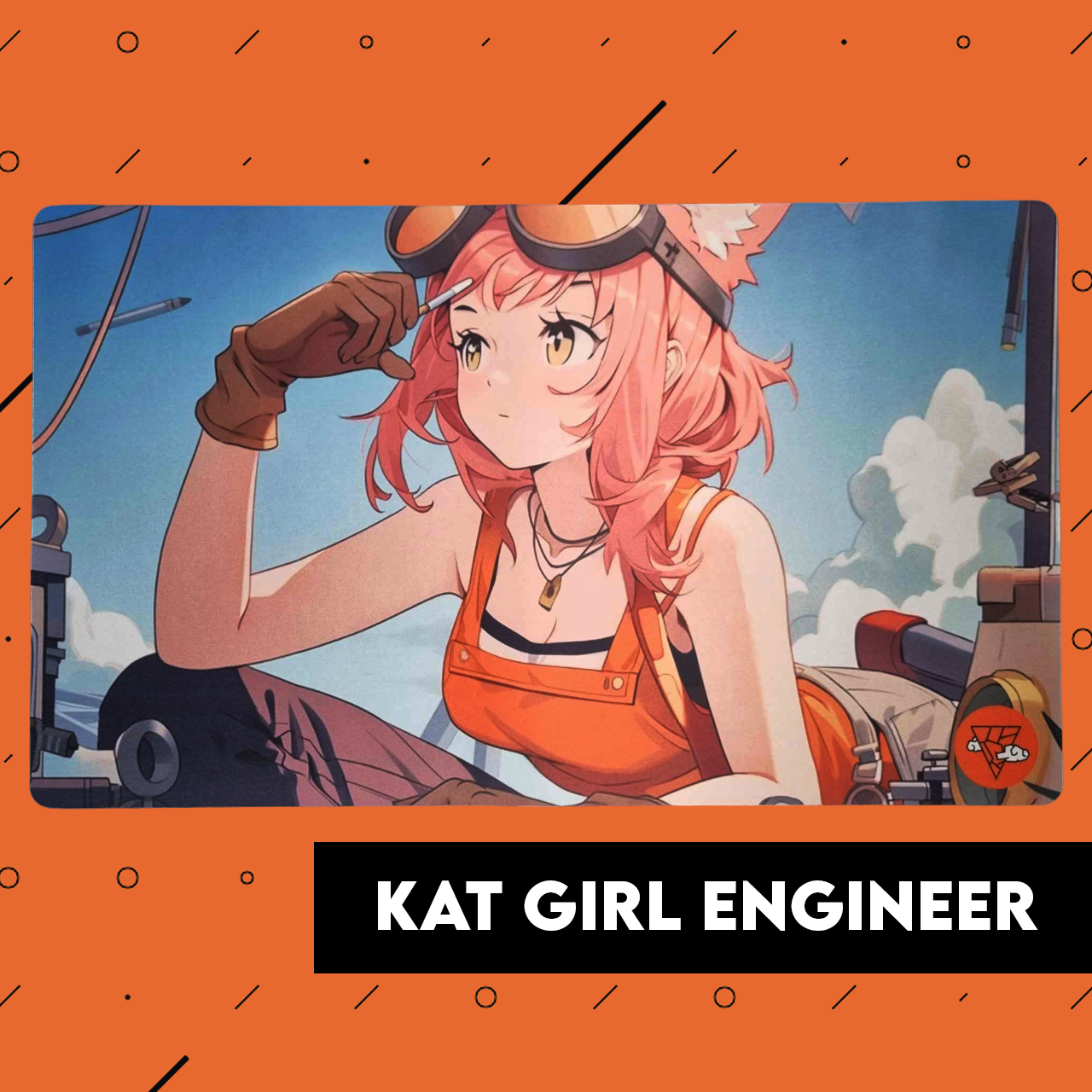 Playmat - Kat Girl Engineer