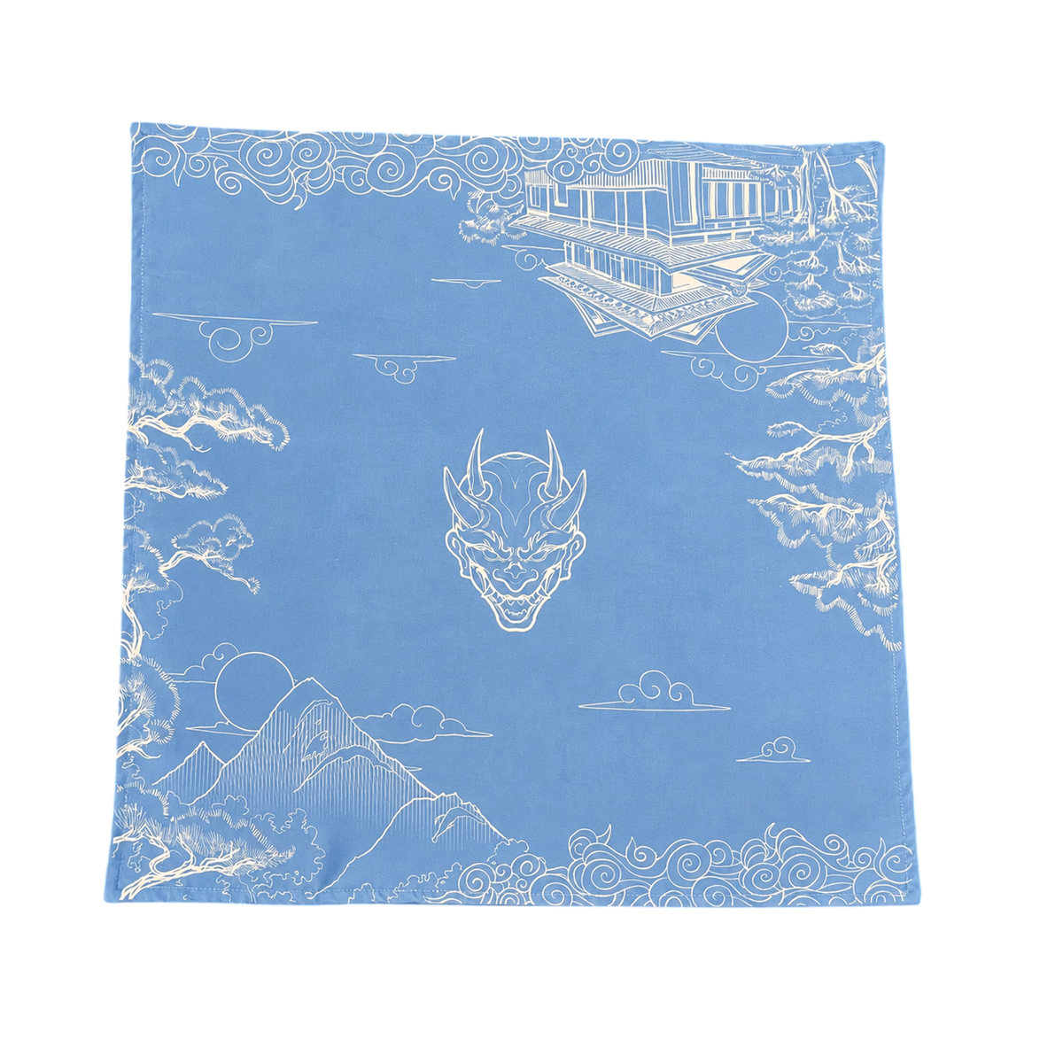 Oni Spirit -  Cloth Playmat - Double-Sided Velvet 60x60 cm