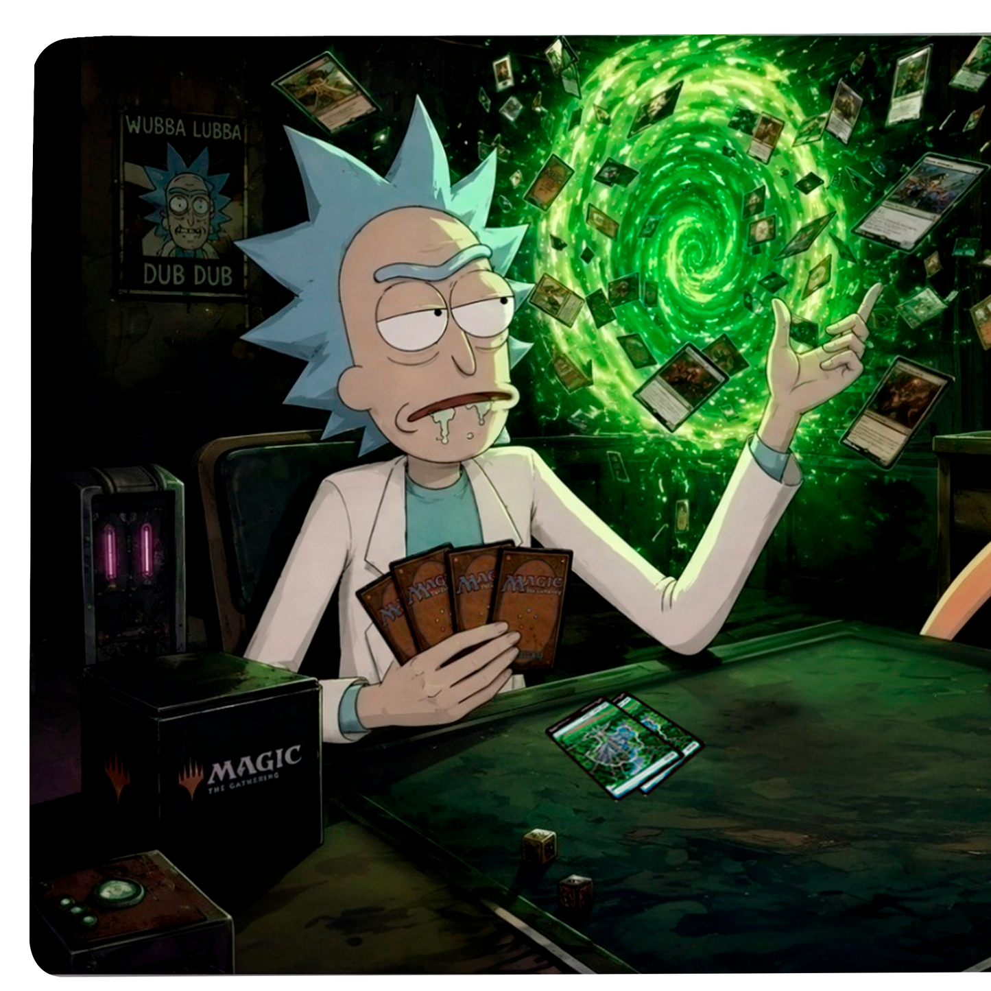 Playmat - Rick & Morty