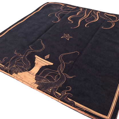 Cthulu - Cloth Mat - Double-Sided Velvet 60x60 cm